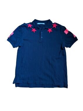 Givenchy Black Cotton Polo T-Shirt